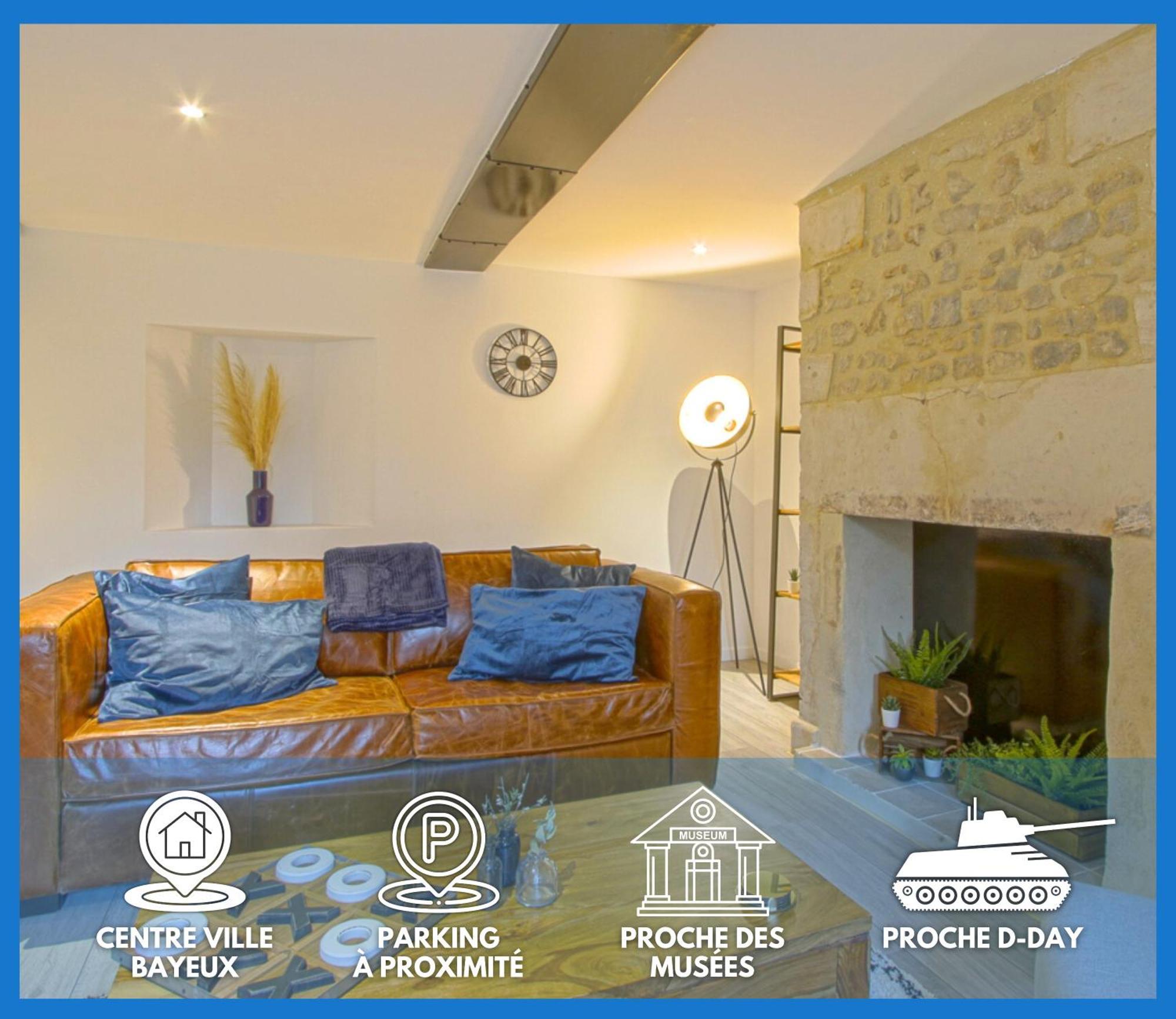 Apartment Duplex Atypique: Historic Retreat Near D-day Beaches Bayeux